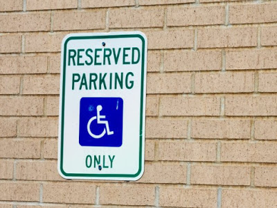 tarjeta estacionamiento discapacitados senal